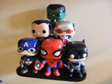 Custom 6 Funko Pop Figure display stand - Funko Pop Display Wall Stand - Funko Pop Shelves - Funko Display Stand - Custom Pop Vinyl