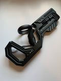 VR Gun Blaster Pistol Grip Pro Plus fits Oculus Quest 1 and FITS Rift S touch controllers only. Commercial quality. One of a kind.