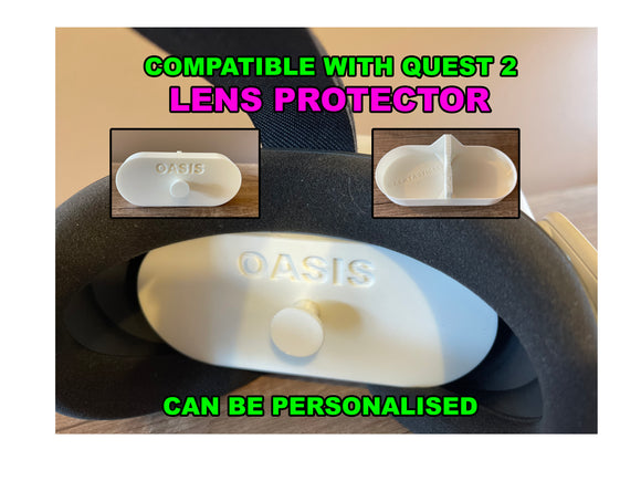 VR Lens Cover compatible with QUEST 2. Can be Personalised. Protect YOUR Headset from the Sun's Harmful rays. Will Not Fit Quest 1