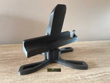 Steam Deck Compatible Pro Swivel Stand / dock. One of a kind. Professional multi angle display stand. Multi angle desk mount or holder.