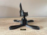 Steam Deck Compatible Pro Swivel Stand / dock. One of a kind. Professional multi angle display stand. Multi angle desk mount or holder.