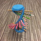 DNA Helix pencil holder.