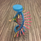 DNA Helix pencil holder.