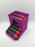 AA Battery Holder, battery storage, battery box, battery case.