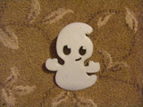 Glow in the dark Ghost Door wedge. This Amazing Halloween Doorstop Glows Green. Ghostly Doorstop for a Halloween Party. Cute Ghost Door stop