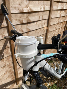 Bicycle coffee cup holder | bike coffee carrier | portable cup holder for your bike | personalized portable coffee holder | Coffee GIFT