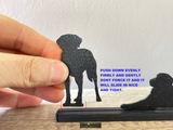 LABRADOR Silhouette Ornament gift for dog lover or dog breeder | Labrador lover gift art | chocolate labrador, black labrador lovers Present